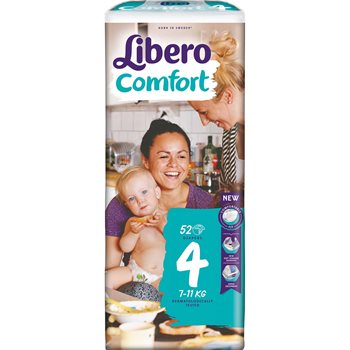 Libero 4 komfort passer 7-11 kg