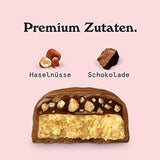 Nicks Protein Barmischung, Keto -Proteinbalken mit niedrigen Kohlenhydraten ohne Zucker zu Zucker, glutenfrei | 15G -Protein mit Kollagen (9 Proteinbalken x 50 g)