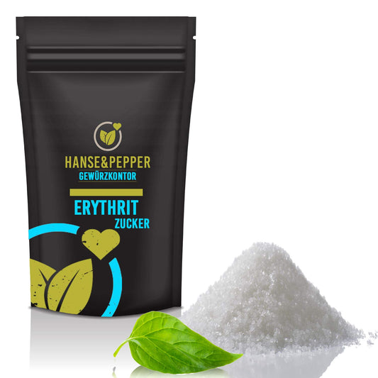 1 kg Erythritol kalorifritt socker Erythritol lämplig för diabetiker Gourmet 1A kvalitet - Greenline-serien