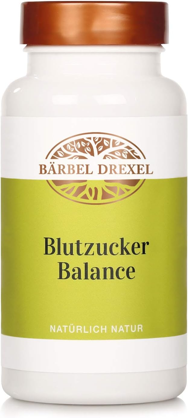 Bärbel Drexel® Blodsukkerbalancekapsler Regulat (216 pc'er) 100% Veganer lavet i Tyskland Unikt kompleks: Magnesium Cinnamon Zinc Chromium Purslane Bitter Melon, Blodsukkerniveau