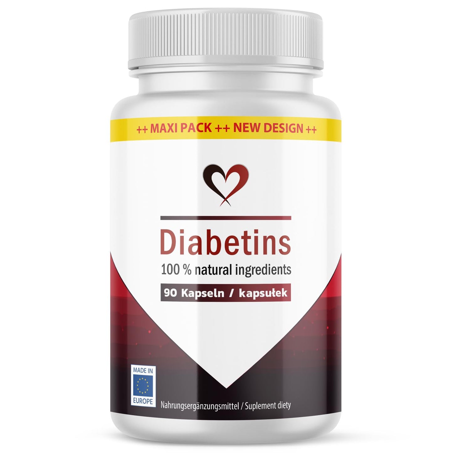 Diabetins kapsler - Kvalitet for menn og kvinner - 90 Diabetin Capsules Maxipack 1x