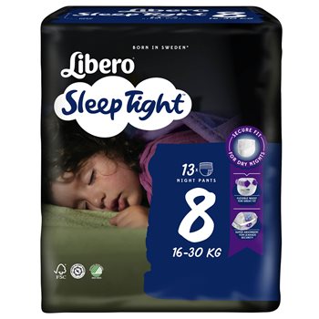 Libero Sleep String Str. 8, 16-30 kg, 13 Stk.