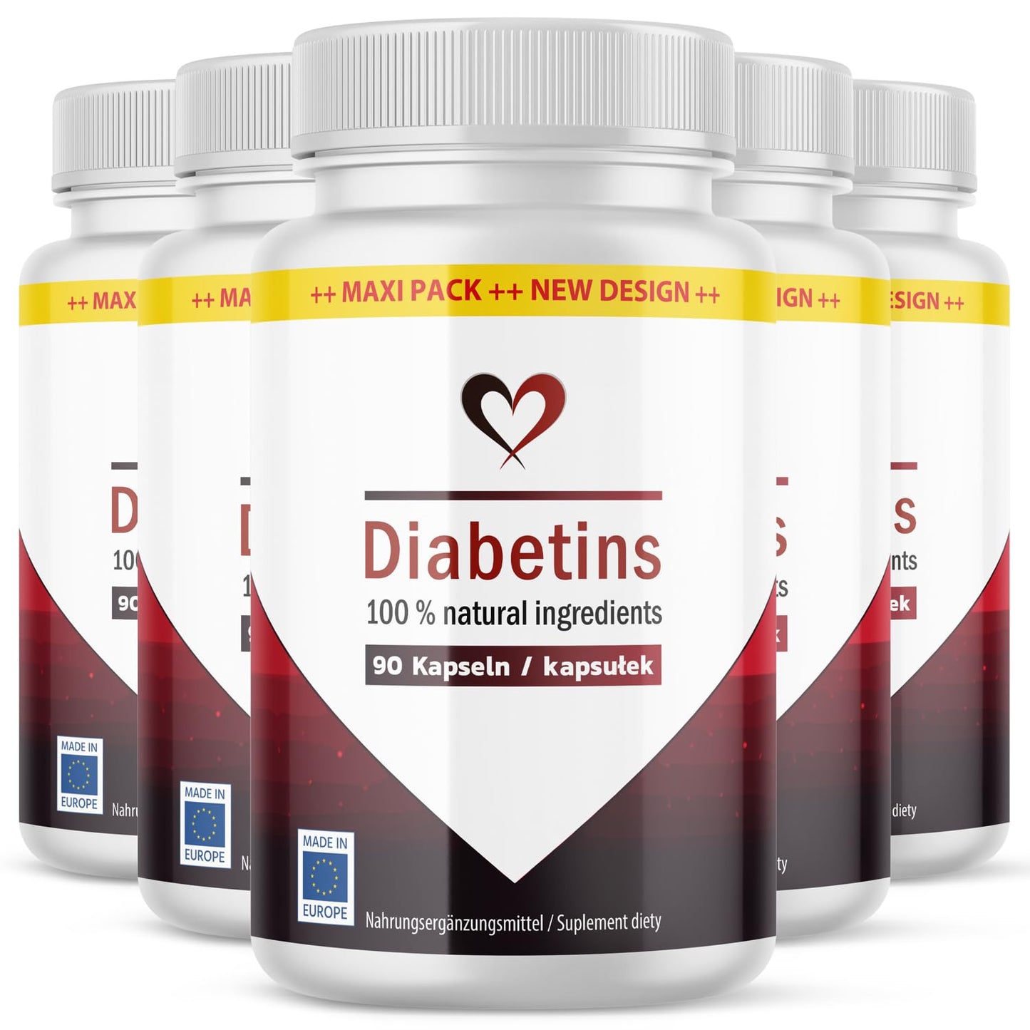 Diabetins kapsler - Kvalitet for menn og kvinner - 90 Diabetin Capsules Maxipack 1x