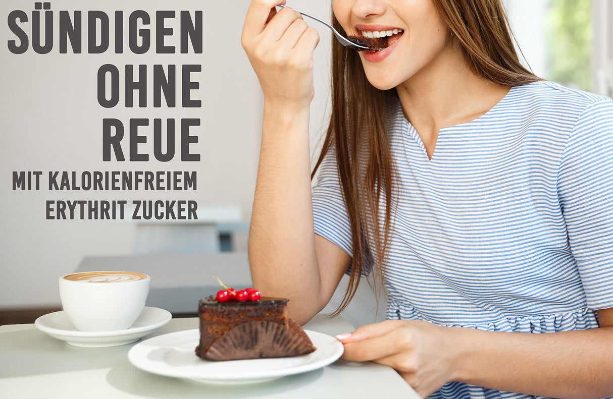 1kg Erythrit kalorienfreier Zucker Erythrit geeignet für Diabetiker Gourmet 1A Qualität - Greenline Serie