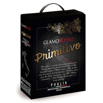 Glamorosso Primitivo Puglia Igt 3 L. Salopea