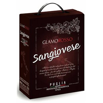 Glamourosso Sangiovese Puglia IGT 3 l. HAGESMÆK