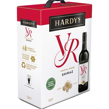 Hardys vr Shiraz 3 l. Bib