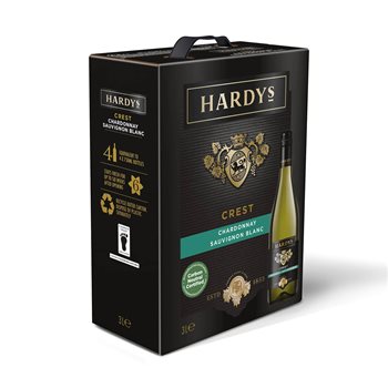 Hardys Crest Chardonnay/Sauvignon Blanc 3 l. HAKLAPP