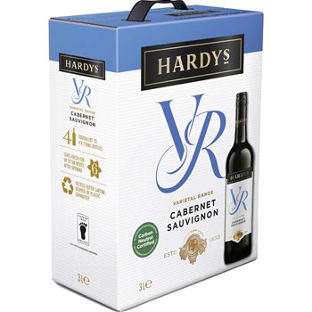 Hardys VR Cabernet Sauvignon 3 l. HAGESMÆK