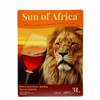 Bib Sun of Africa Cape Red 3L