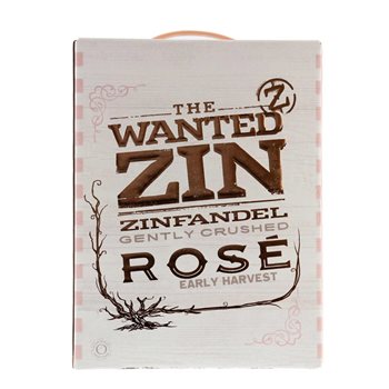 The Wanted Zin Zinfandel Rosé Blush3L Bib