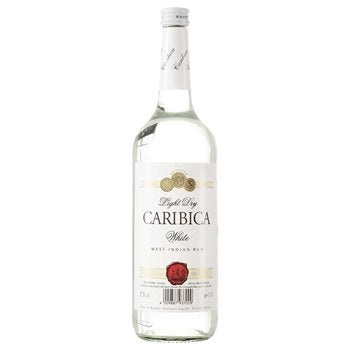 Caribica White Ron 37.5% 1 L.