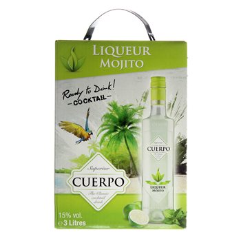 Cuerpo Mojito 15% taske i boks 3.0 l.