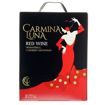 CARMINA LUNA VINO RECTO 3 l. BABERO