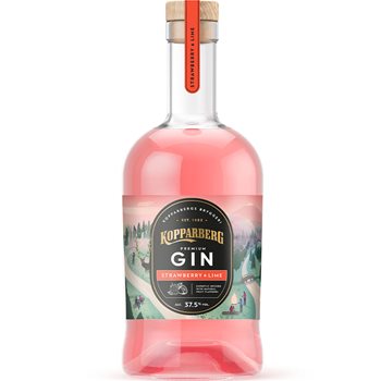 Kopparberg Gin Strawberry & Lime 37.5% 0.7 l.