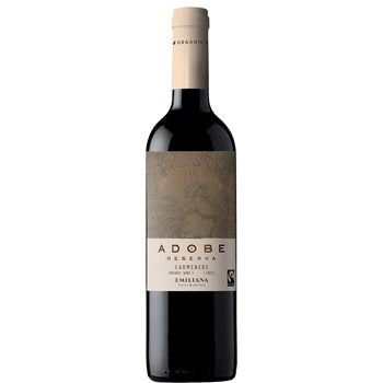 Adobe Reserva Carmenére Organic 0,75 L.