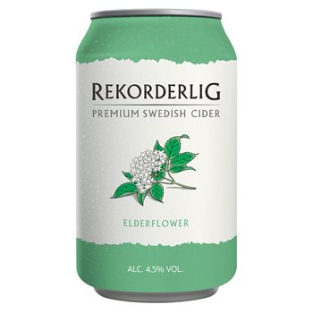 Rekordbrytande äldreblomma 4,5% 24x0,33 l.