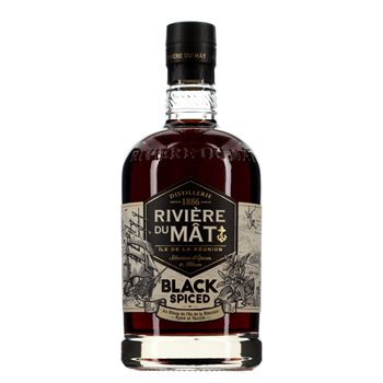 Riviere du Mat Black kryddade 35% 0,7 L.