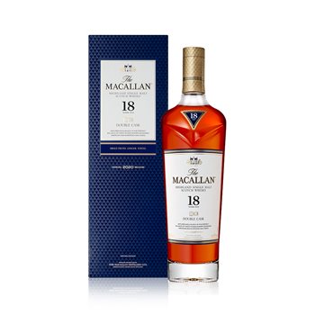 Macallan de 18 años de barril doble 43% 0.7 l.