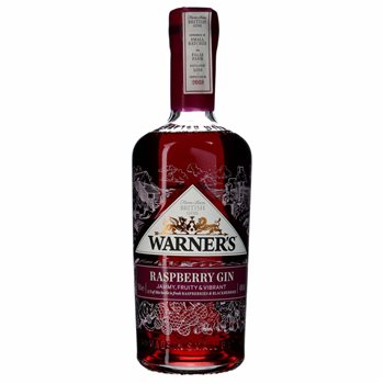 Warners hindbær gin 40% 0,7L