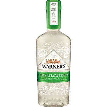 Gin di flussi di sambuco di Warner 40% 0,7 l.