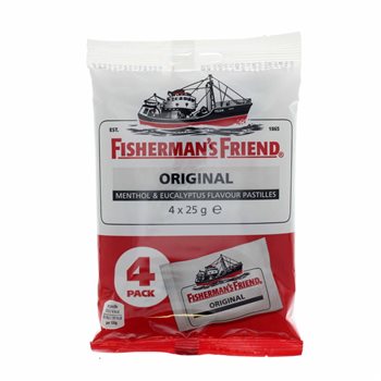 Fisherman's Friend Original Extra Strong 4-Pack 100 g