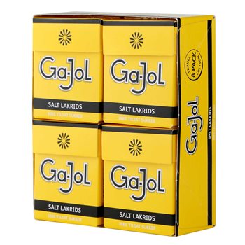 GA-JOL Amarillo salado regaliz 8x23 g