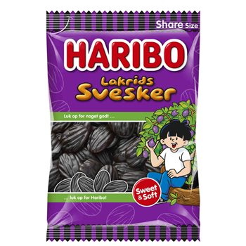 Haribo Licorice Prunes 375