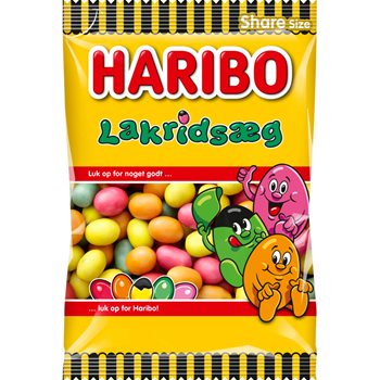 Haribo Licorice Egg 325 g