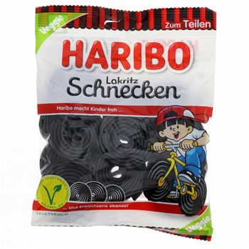 Haribo Licorice Schnecken 175G