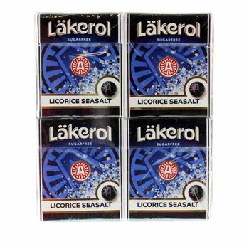 Läkerol havsalt 4 x 25 g