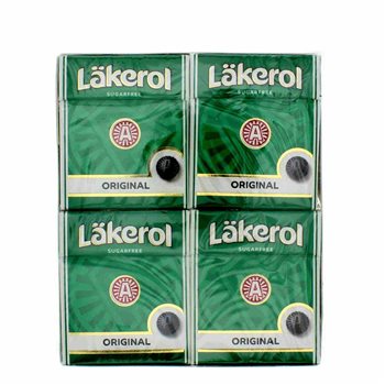 Läkerol original 4 x 25 g