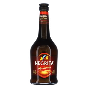 Negrita Cream likör 17% 0,7 L.