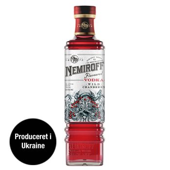 NEMIROFF WILD CRANBERRY VODKA 1L 40%