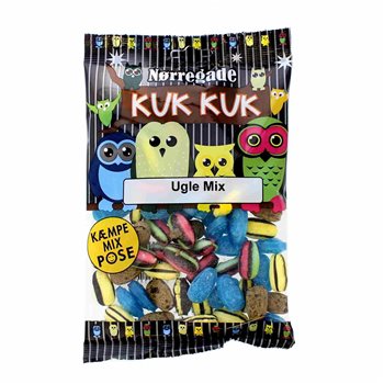 Nørregade Kuk Kuk Ugle Mix 310 g