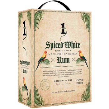 N.1 Rum premium 37,5% 3 l. Bib