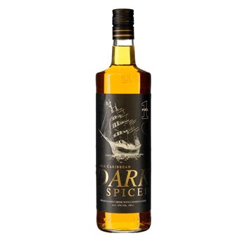 No.1 Old Caribbean Dark speziata con rum 35% 1 l.