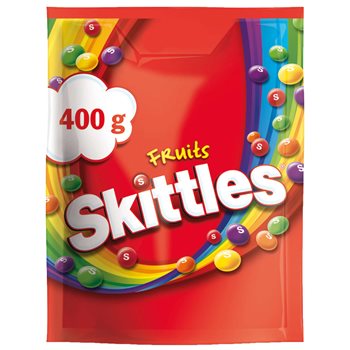 Skittles frugt 400 g