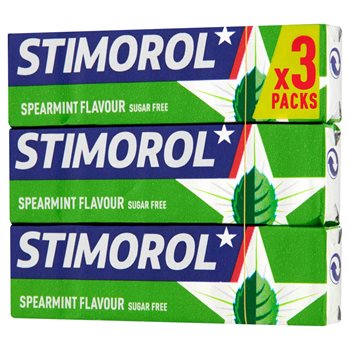 Stimorol spearmint sockerfri 3-pack 42 g