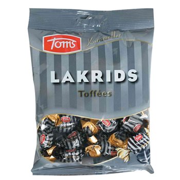 Toms lakritskaramels 160 g