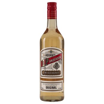 Op Anderson Aquavit 40% 1 l. organisch