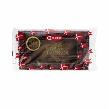 Piatto gigante Carletti Dark 70% 170 g