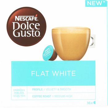 NESC DLCGST Flat White 16 PC -uri. 187.2g