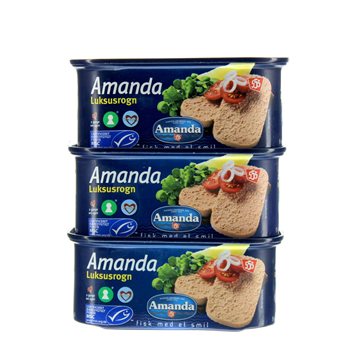 Amanda Luxury Roe 3-pack 200 g