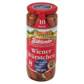 Böklunder Vienna Sausages 1030 G